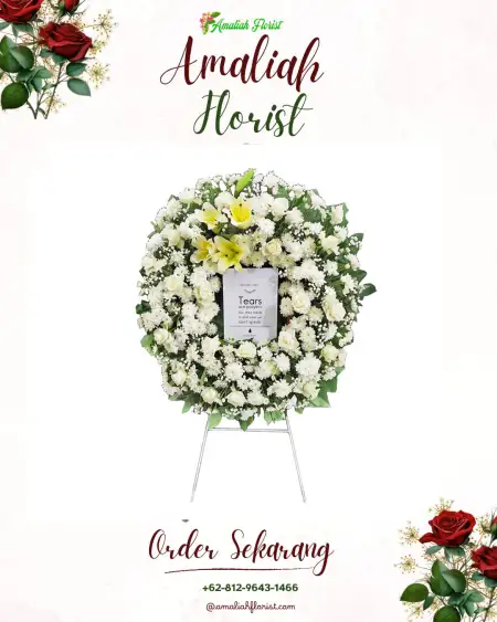 Krans Bunga Duka Kwarakan